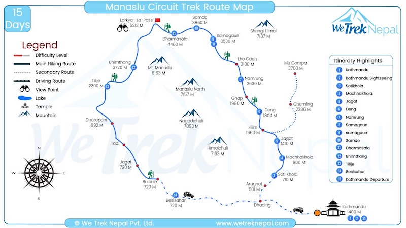 Manaslu Circuit Trek